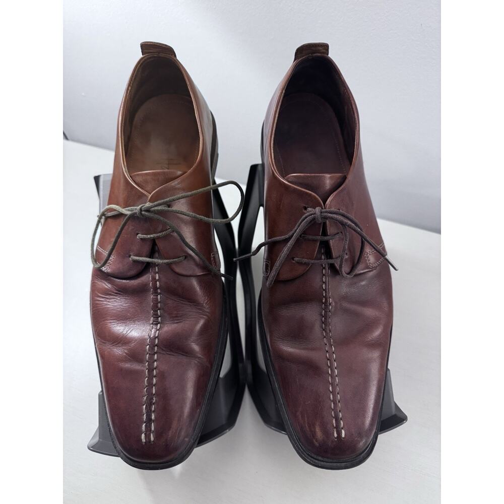 Cole Haan Mens Sz 10.5 M Brown Leather Oxford Lace Up Shoes